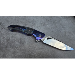 RAPTOR ZDP авторський складаний ніж ручної роботи GRYFON KNIVES, сталь ZDP-189, 67 HRC . Photo 2